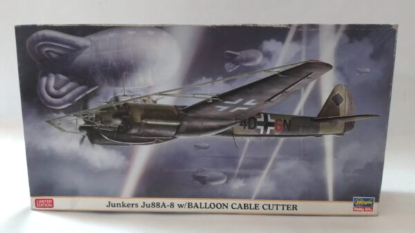 1:72 Hasegawa Junkers Ju88A-8 w/BALLOON CABLE CUTTER